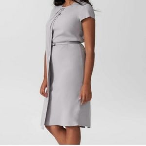 Universal Standard Polina Boardroom Dress US Size S (14/16) gray